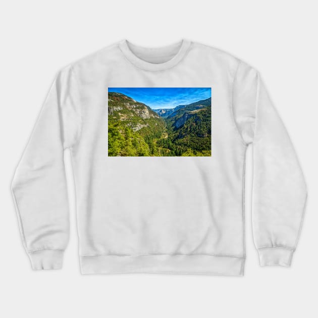 West Yosemite Valley Crewneck Sweatshirt by Gestalt Imagery